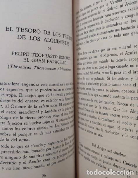 Libros de segunda mano de ciencias: TEXTOS BASICOS DE ALQUIMIA, HERMES, ALBERTO EL GRANDE, DEDALO 1976, LIBRO - Foto 4