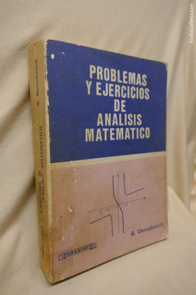 Libros de segunda mano de ciencias: PROBLEMAS Y EJERCICIOS DE AN&Aacute;LISIS MATEM&Aacute;TICO - B. DEMIDOVICH - PARANINFO - Foto 2
