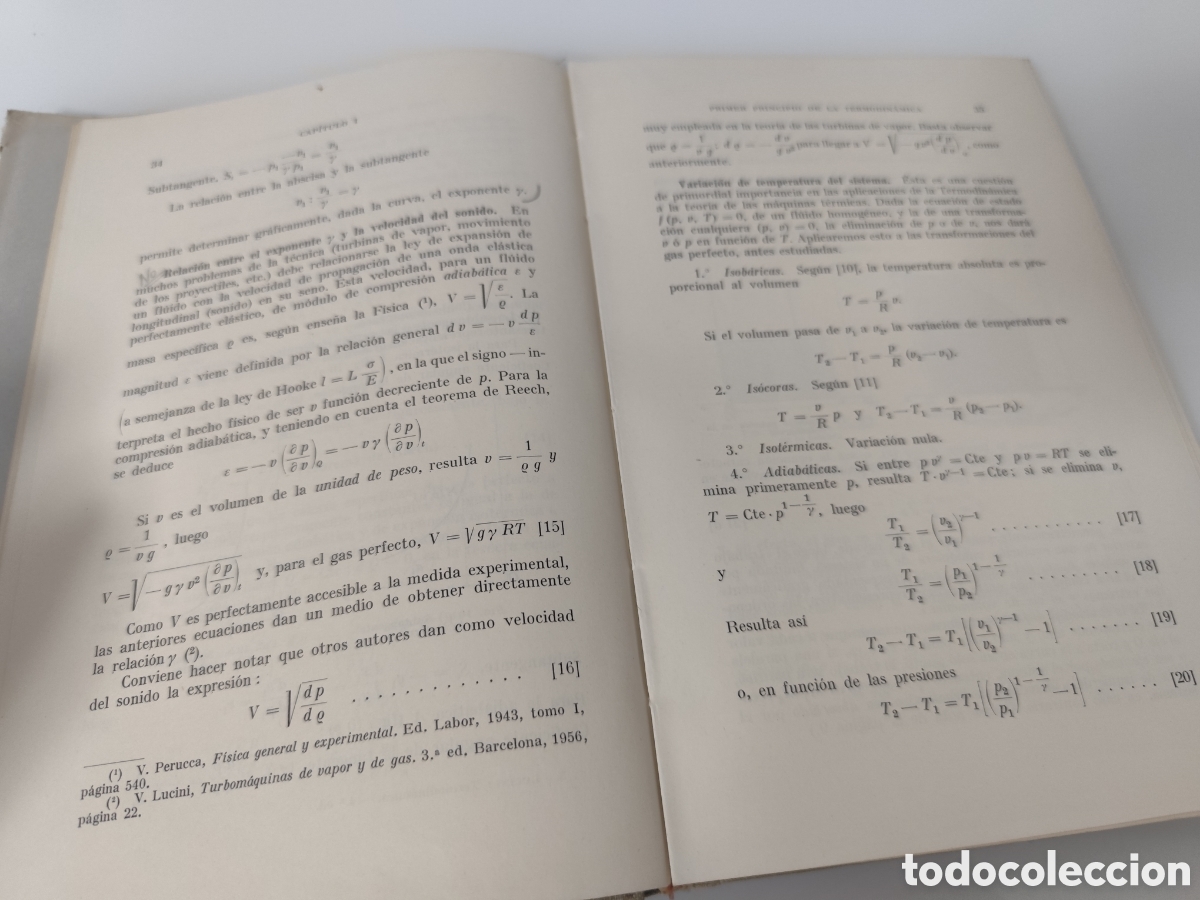 Libros de segunda mano de ciencias: Termodin&aacute;mica aplicada.- Lucini, Manuel - Foto 5