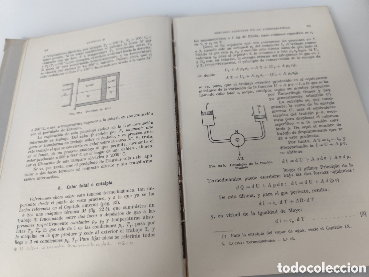 Libros de segunda mano de ciencias: Termodin&aacute;mica aplicada.- Lucini, Manuel - Foto 6