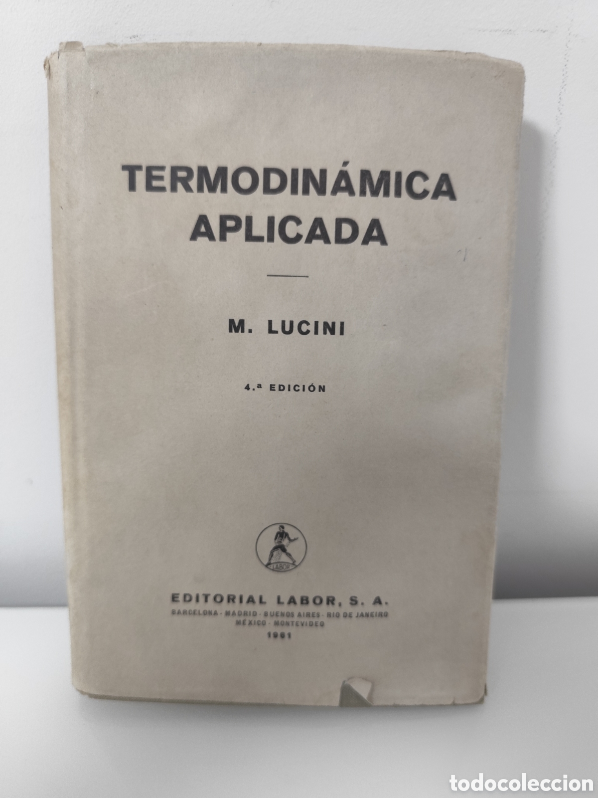 Libros de segunda mano de ciencias: Termodin&aacute;mica aplicada.- Lucini, Manuel - Foto 1