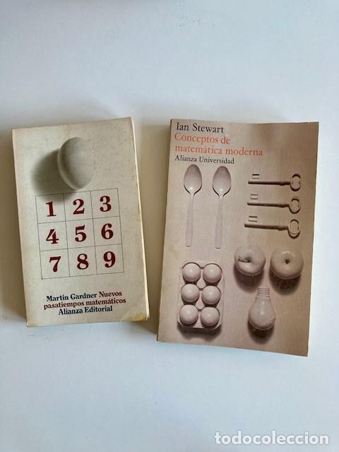 Libros de segunda mano de ciencias: CONCEPTOS DE MATEM&Aacute;TICA MODERNA - NUEVOS PASATIEMPOS MATEM&Aacute;TICOS - Foto 1