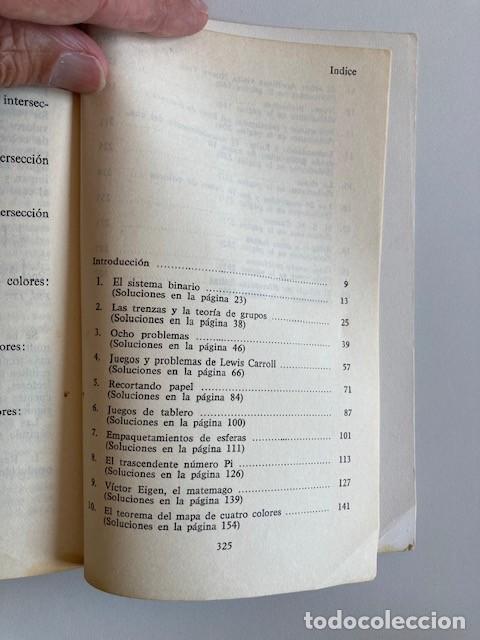 Libros de segunda mano de ciencias: CONCEPTOS DE MATEM&Aacute;TICA MODERNA - NUEVOS PASATIEMPOS MATEM&Aacute;TICOS - Foto 5