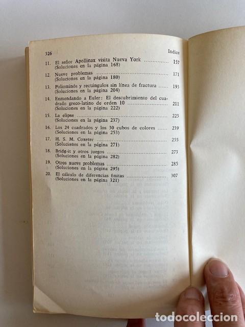 Libros de segunda mano de ciencias: CONCEPTOS DE MATEM&Aacute;TICA MODERNA - NUEVOS PASATIEMPOS MATEM&Aacute;TICOS - Foto 6