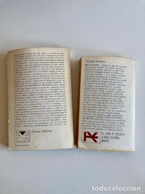 Libros de segunda mano de ciencias: CONCEPTOS DE MATEM&Aacute;TICA MODERNA - NUEVOS PASATIEMPOS MATEM&Aacute;TICOS - Foto 7