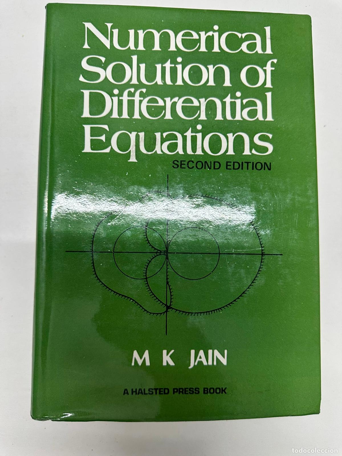 Libros de segunda mano de ciencias: Numerical Solution of Differential Equations. Jain, M.K.: - Foto 1