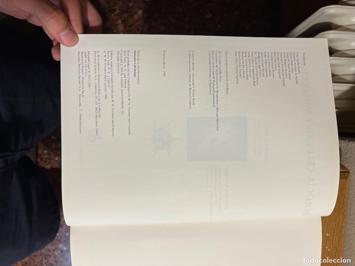 Libros de segunda mano: Biolog&iacute;a Celular y Molecular - Foto 2