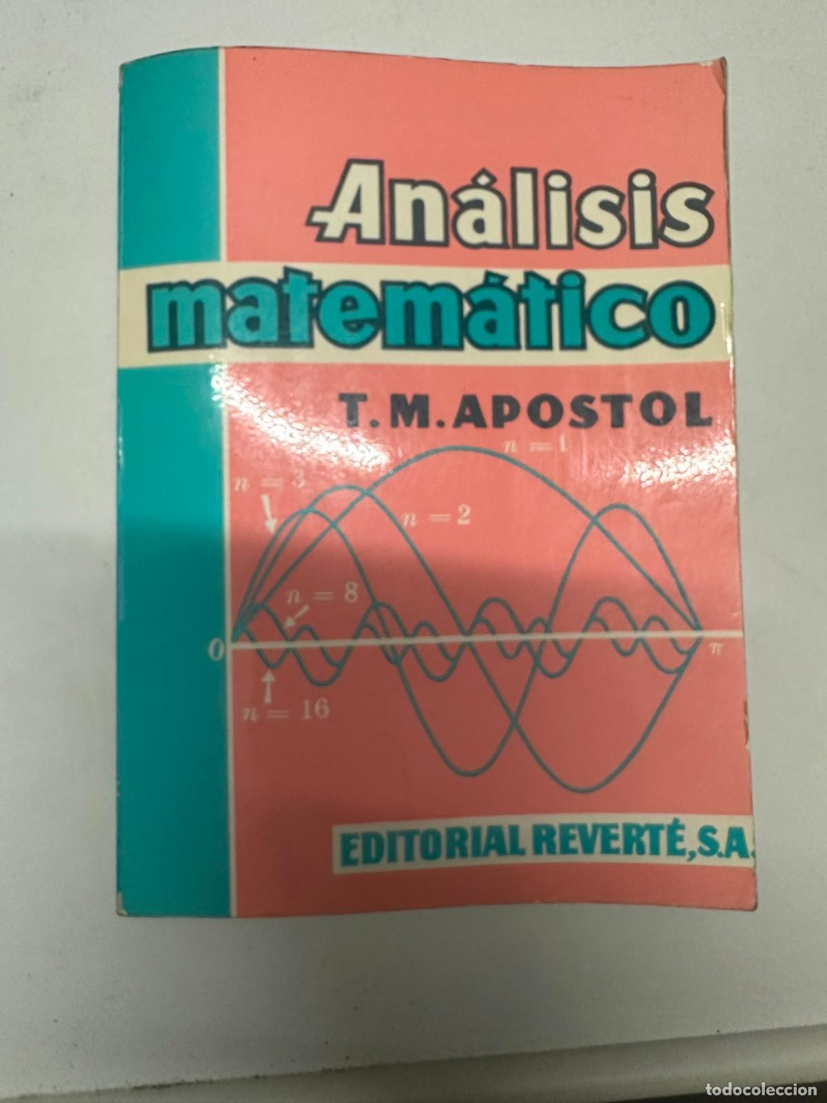 Libros de segunda mano de ciencias: ANALISIS MATEMATICO. - APOSTOL, T.M. - Foto 1