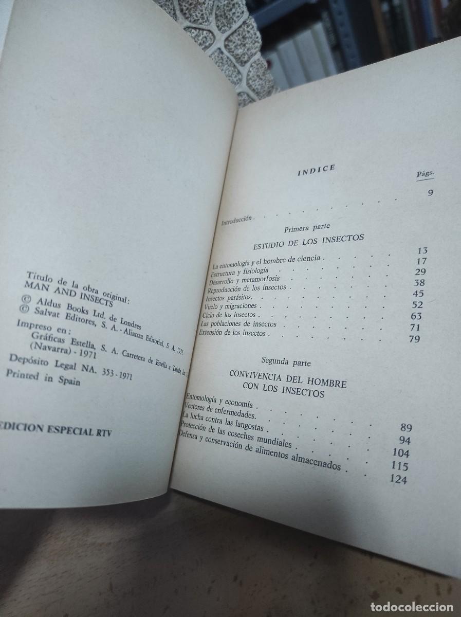 Libros de segunda mano: EL MUNDO DE LOS INSECTOS - L. HUGH NEWMAN - Foto 3