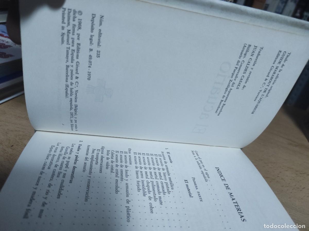 Libros de segunda mano: El acuario. Editorial DAIMON - Foto 4
