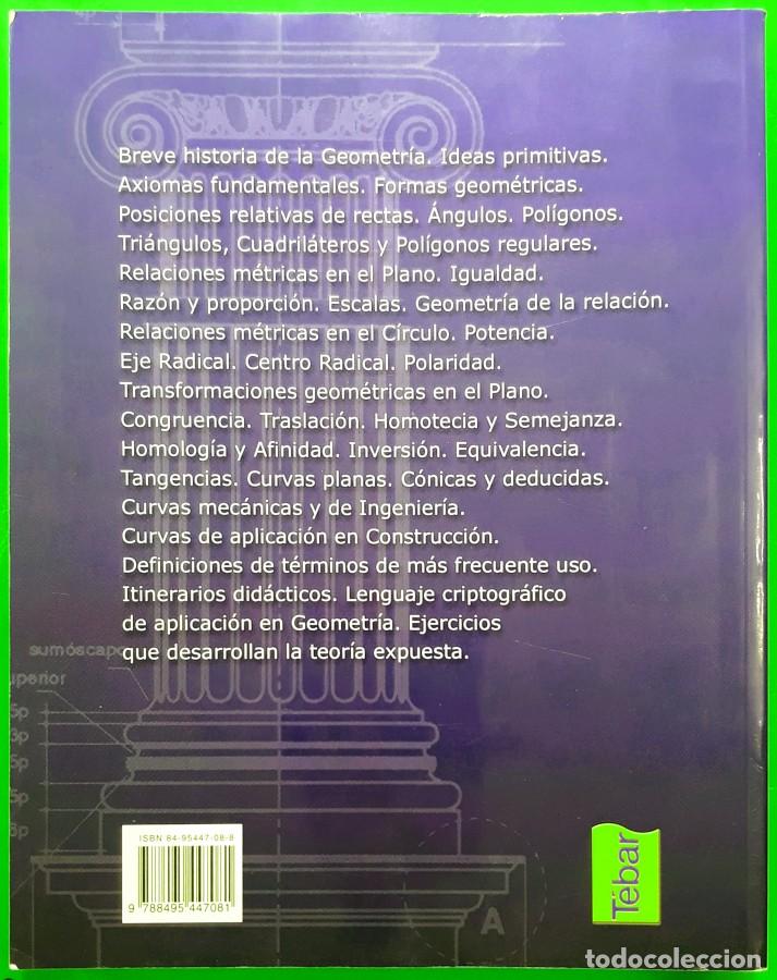 Libros de segunda mano de ciencias: Geometr&iacute;a paso a paso &ndash; Vol 1 - &Aacute;lvaro Rend&oacute;n G&oacute;mez - Foto 2