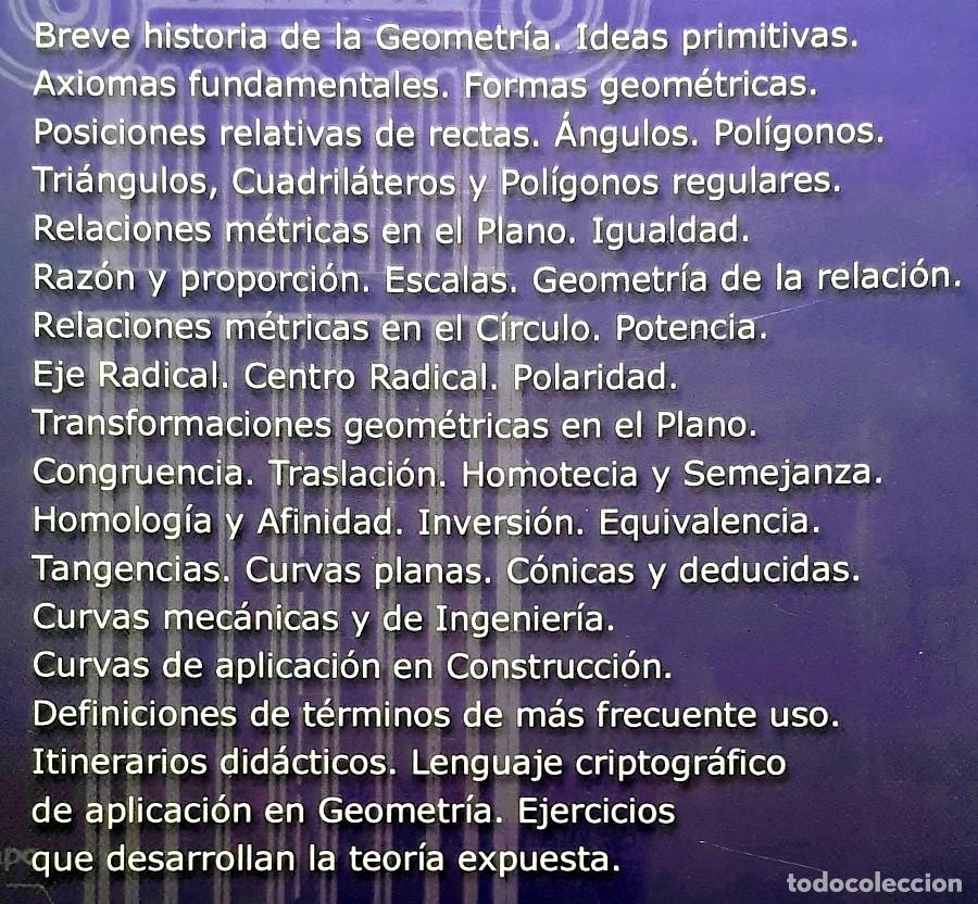 Libros de segunda mano de ciencias: Geometr&iacute;a paso a paso &ndash; Vol 1 - &Aacute;lvaro Rend&oacute;n G&oacute;mez - Foto 3