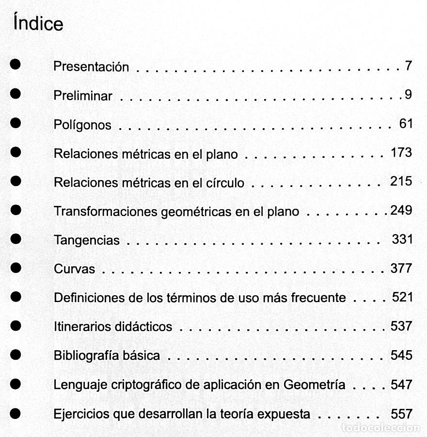 Libros de segunda mano de ciencias: Geometr&iacute;a paso a paso &ndash; Vol 1 - &Aacute;lvaro Rend&oacute;n G&oacute;mez - Foto 4