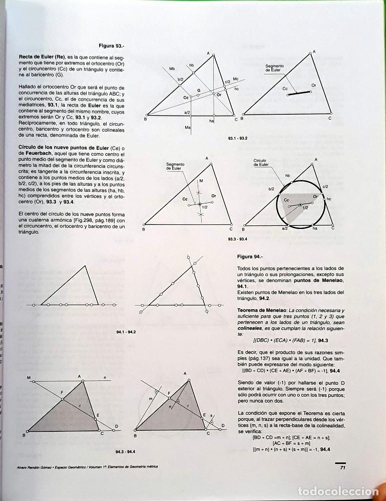 Libros de segunda mano de ciencias: Geometr&iacute;a paso a paso &ndash; Vol 1 - &Aacute;lvaro Rend&oacute;n G&oacute;mez - Foto 5