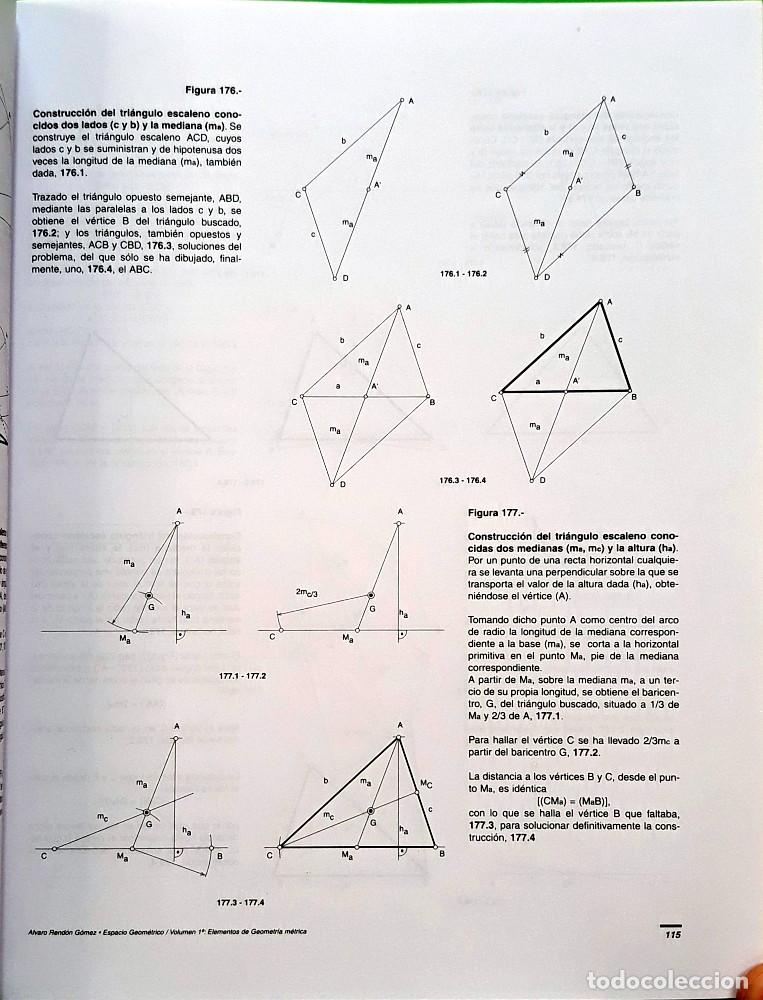 Libros de segunda mano de ciencias: Geometr&iacute;a paso a paso &ndash; Vol 1 - &Aacute;lvaro Rend&oacute;n G&oacute;mez - Foto 6