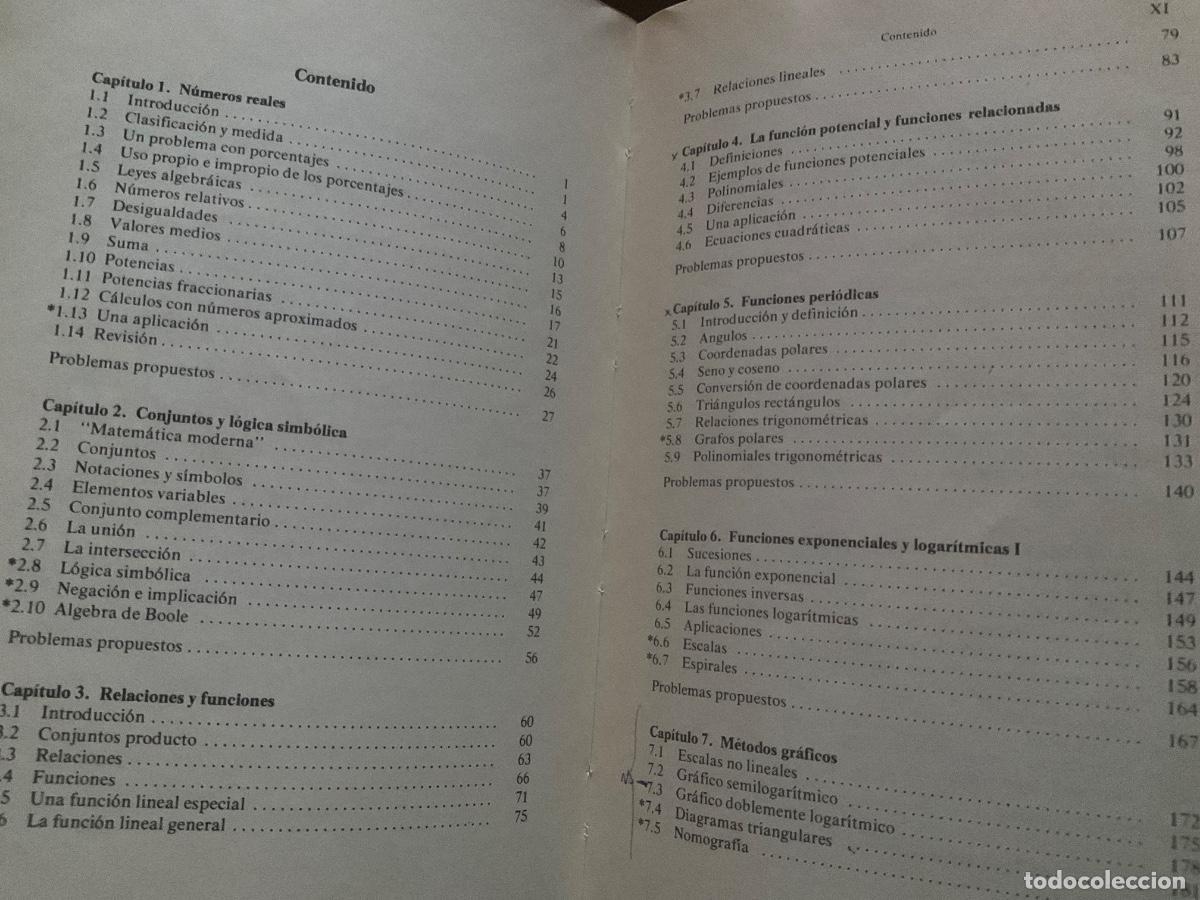Libros de segunda mano de ciencias: MATEMATICAS BASICAS PARA BIOCIENTIFICOS BATSCHELET EDITORIAL DOSSAT SA - - Foto 7