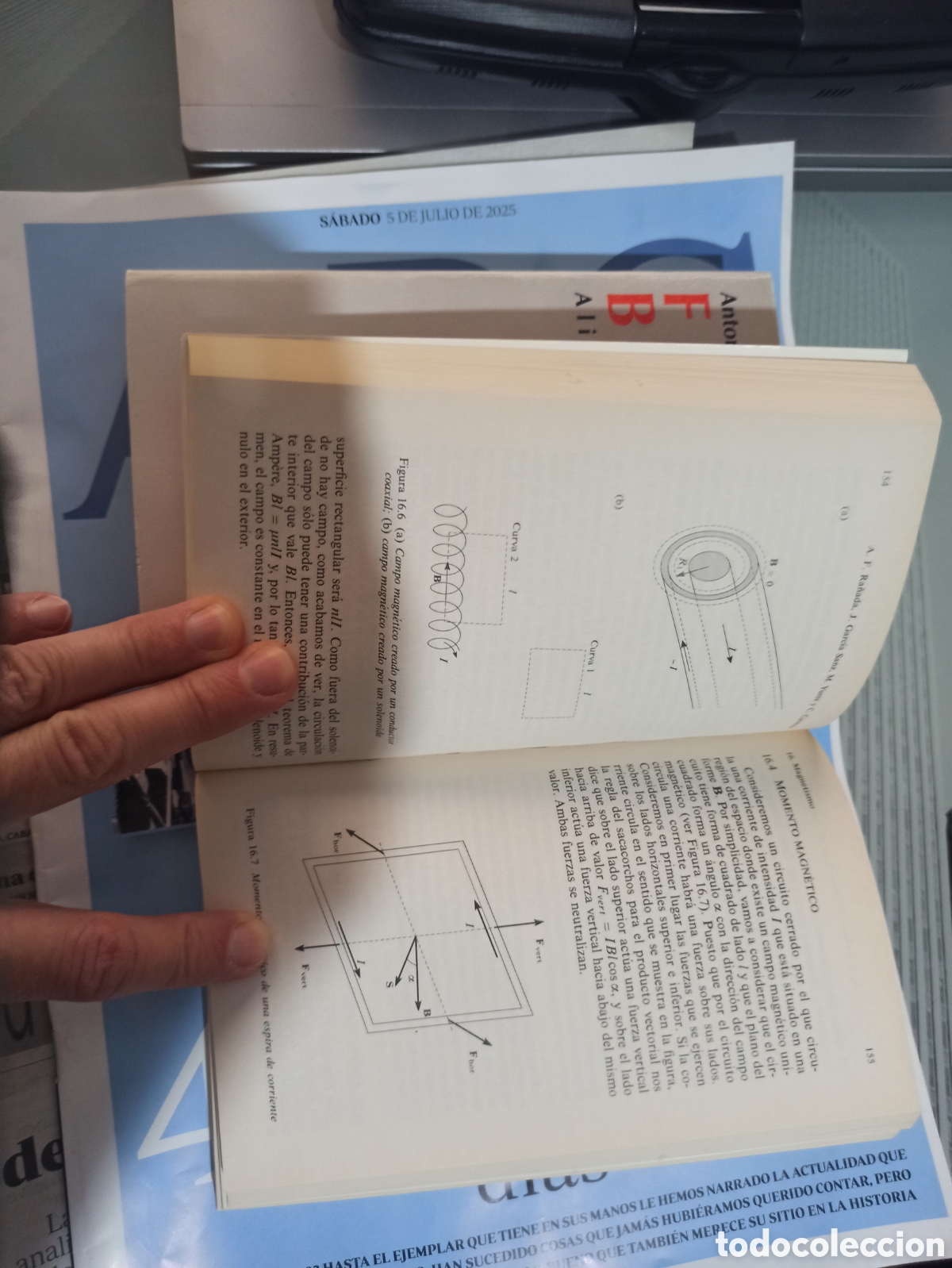 Libros de segunda mano de ciencias: F&iacute;sica B&aacute;sica. Antonio Fern&aacute;ndez Ra&ntilde;ada - Foto 4