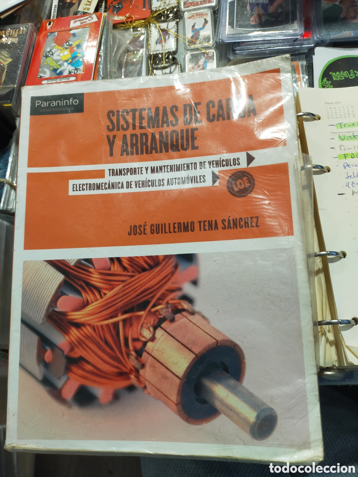 Libros de segunda mano de ciencias: SISTEMAS DE CARGA Y ARRANQUE JOSE GUILLERMO TENA S&Aacute;NCHEZ - Foto 1