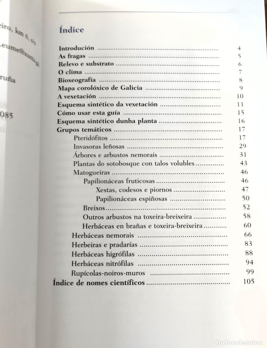 Libros de segunda mano: Gu&iacute;a de flora, Parque natural Fraga de Eume, Xunta de Galicia, 2016, - Foto 3