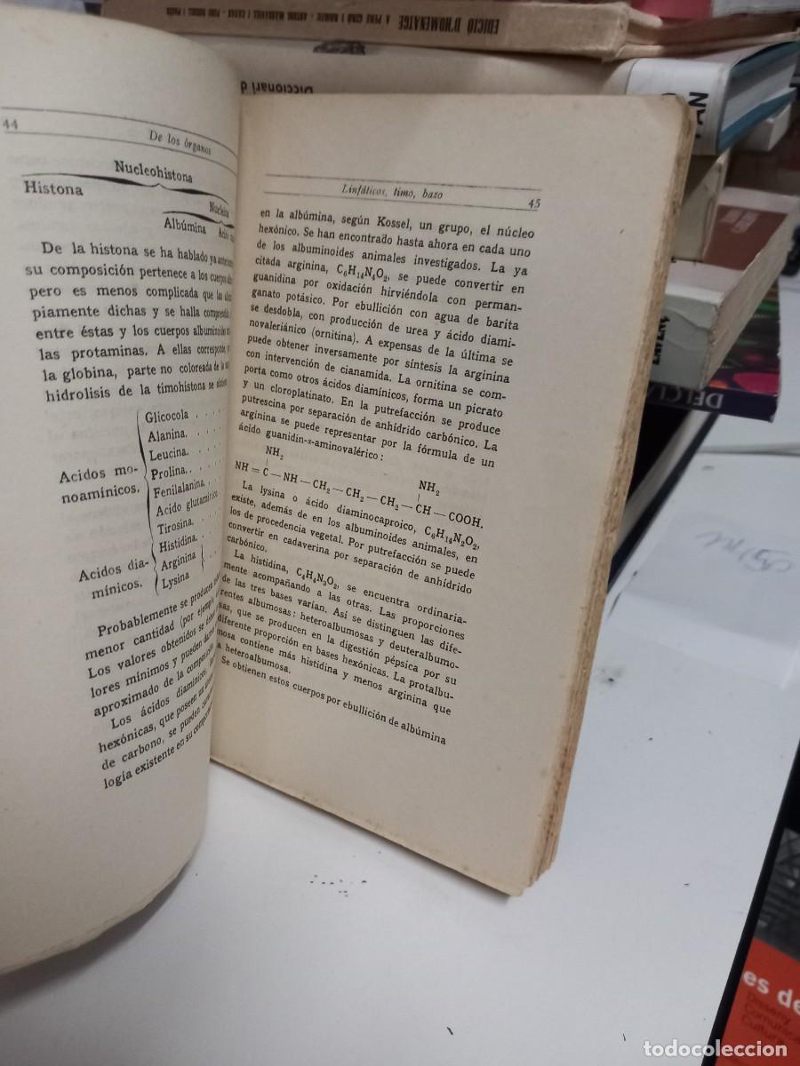 Libros de segunda mano de ciencias: Qu&iacute;mica biol&oacute;gica - Legahn, Dr. A. Tomo 2. - Foto 5