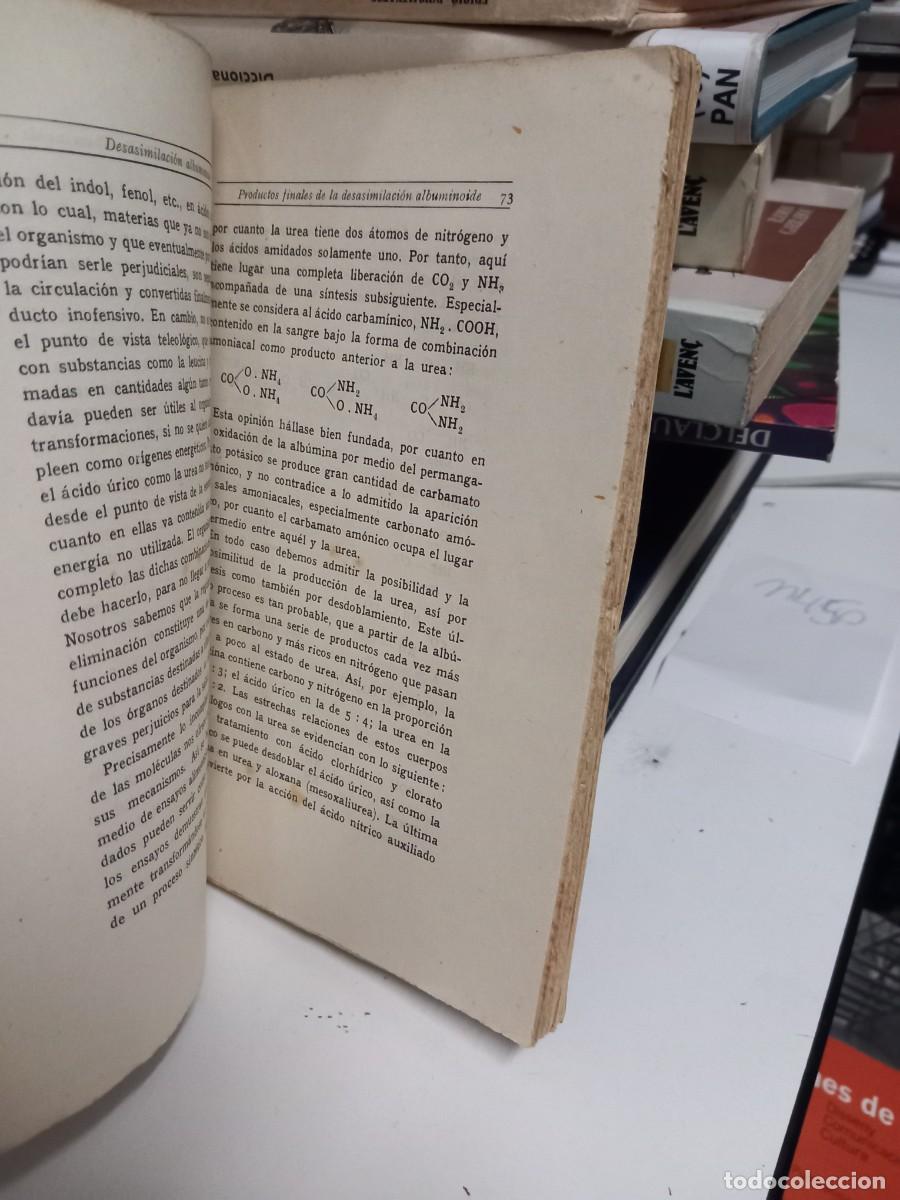 Libros de segunda mano de ciencias: Qu&iacute;mica biol&oacute;gica - Legahn, Dr. A. Tomo 2. - Foto 6