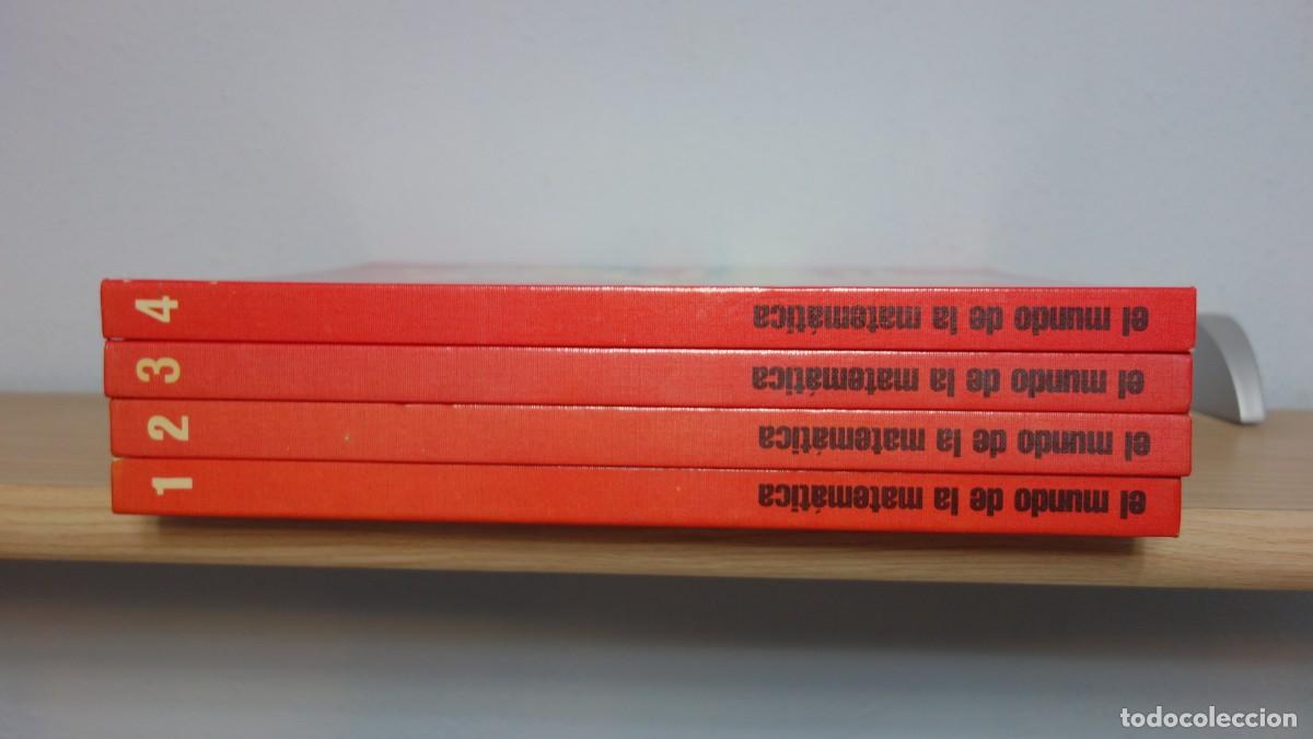 Libros de segunda mano de ciencias: El mundo de la matem&aacute;tica &ndash; Curso te&oacute;rico pr&aacute;ctico (4 tomos, 1981) - Foto 3