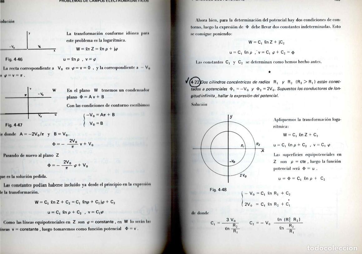 Libros de segunda mano de ciencias: Problemas de campos electromagn&eacute;ticos - Foto 2