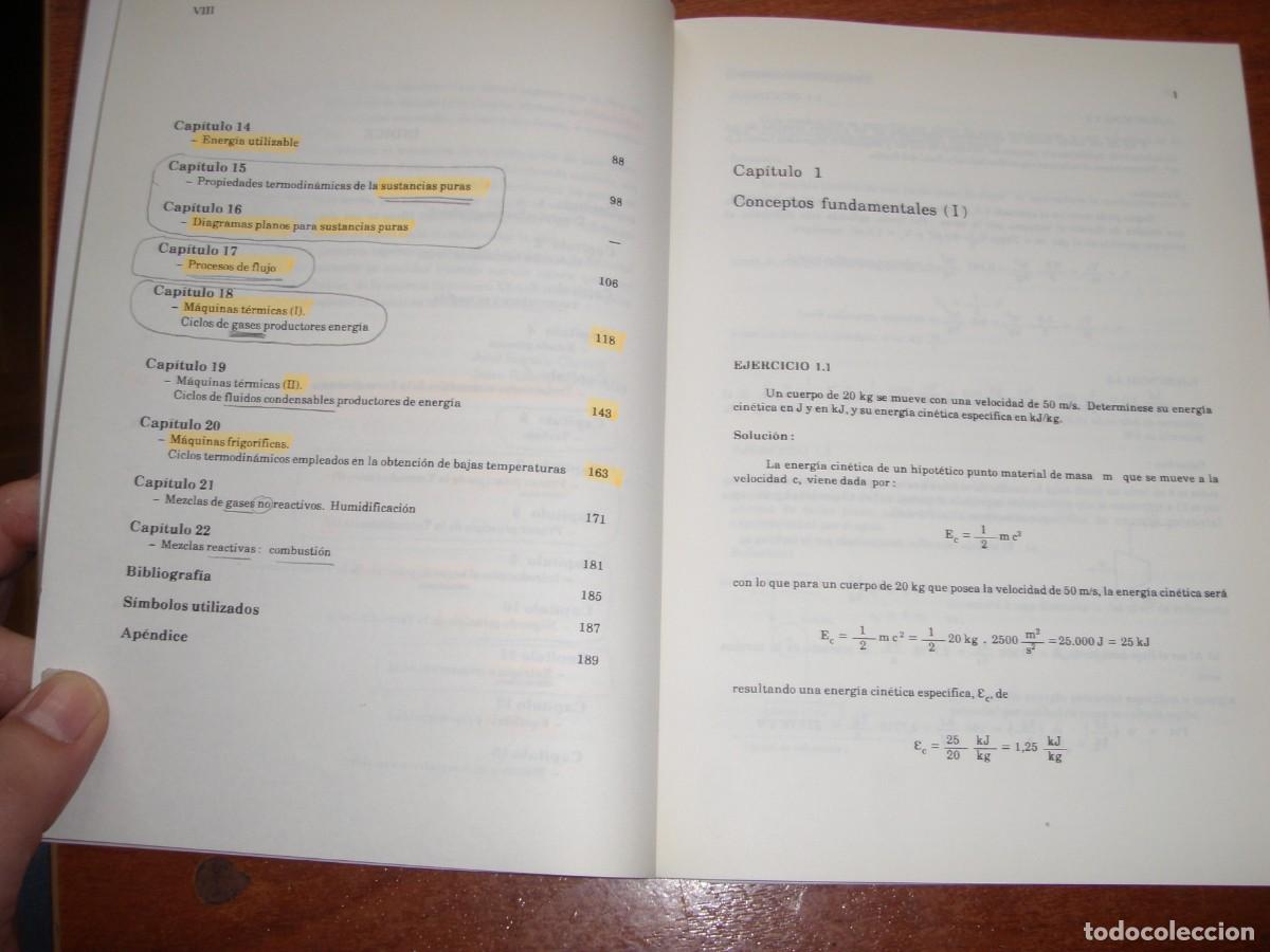 Libros de segunda mano de ciencias: PROBLEMAS DE TERMODIN&Aacute;MICA EDITORIAL REVERTE - Foto 4