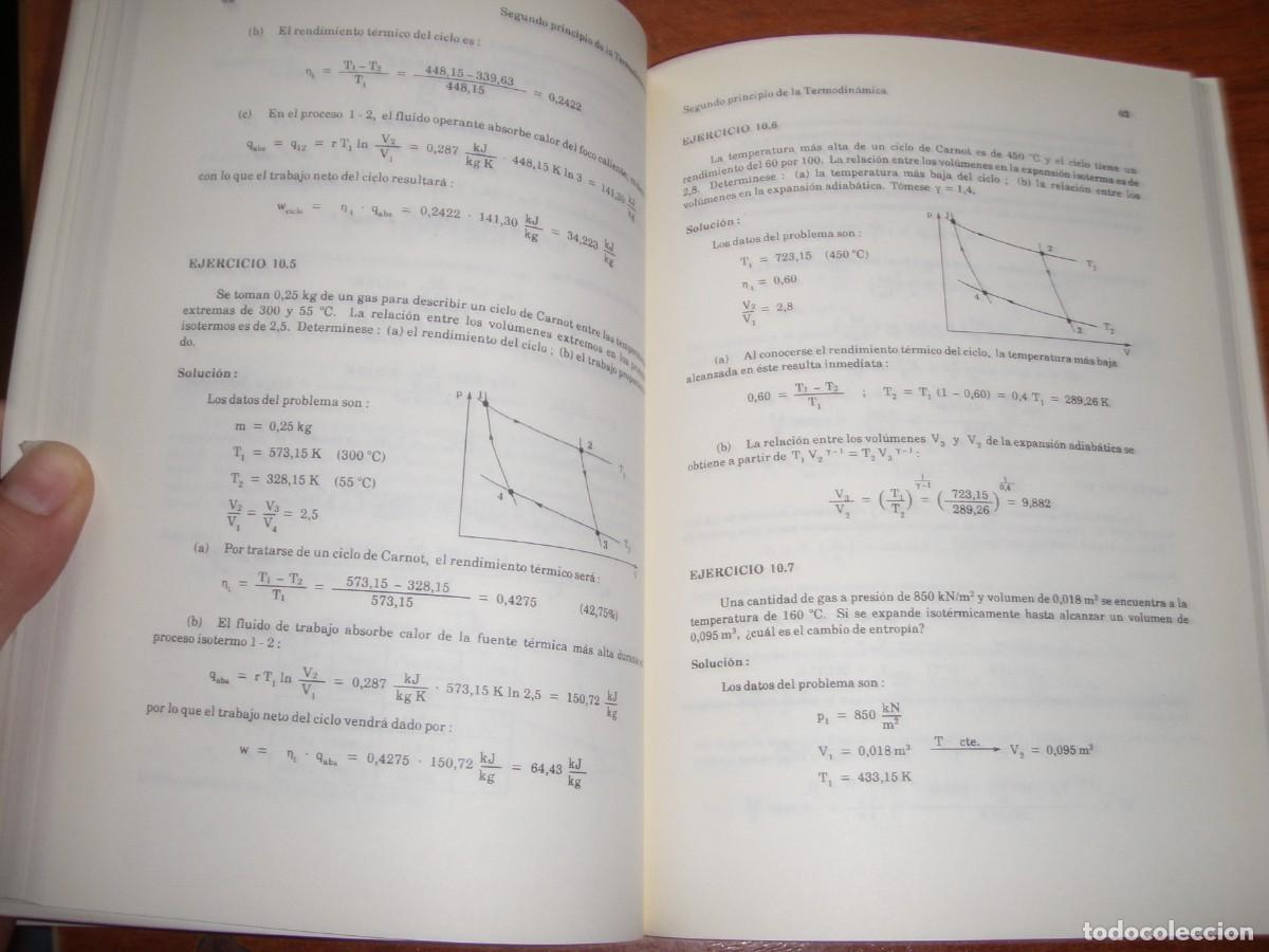 Libros de segunda mano de ciencias: PROBLEMAS DE TERMODIN&Aacute;MICA EDITORIAL REVERTE - Foto 7