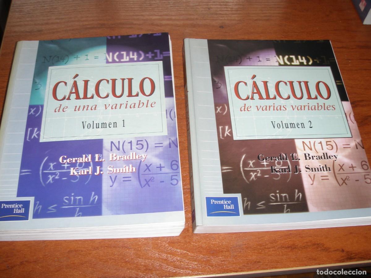 Libros de segunda mano de ciencias: CALCULO DE UNA Y VARIAS VARIABLES DOS TOMOS PRENTICE HALL - Foto 1