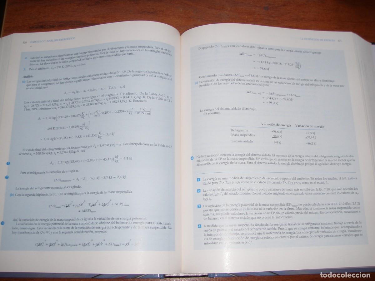 Libros de segunda mano de ciencias: FUNDAMENTOS DE TERMODIN&Aacute;MICA T&Eacute;CNICA MOR&Aacute;N SHAPIRO - Foto 9