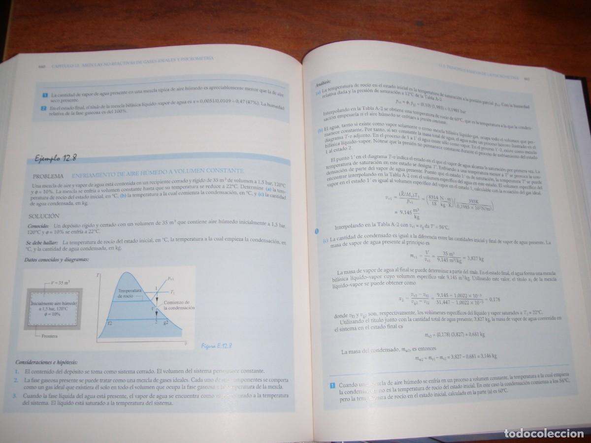 Libros de segunda mano de ciencias: FUNDAMENTOS DE TERMODIN&Aacute;MICA T&Eacute;CNICA MOR&Aacute;N SHAPIRO - Foto 10
