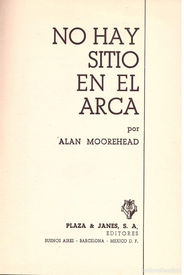 Libros de segunda mano: NO HAY SITIO EN EL ARCA - Foto 1