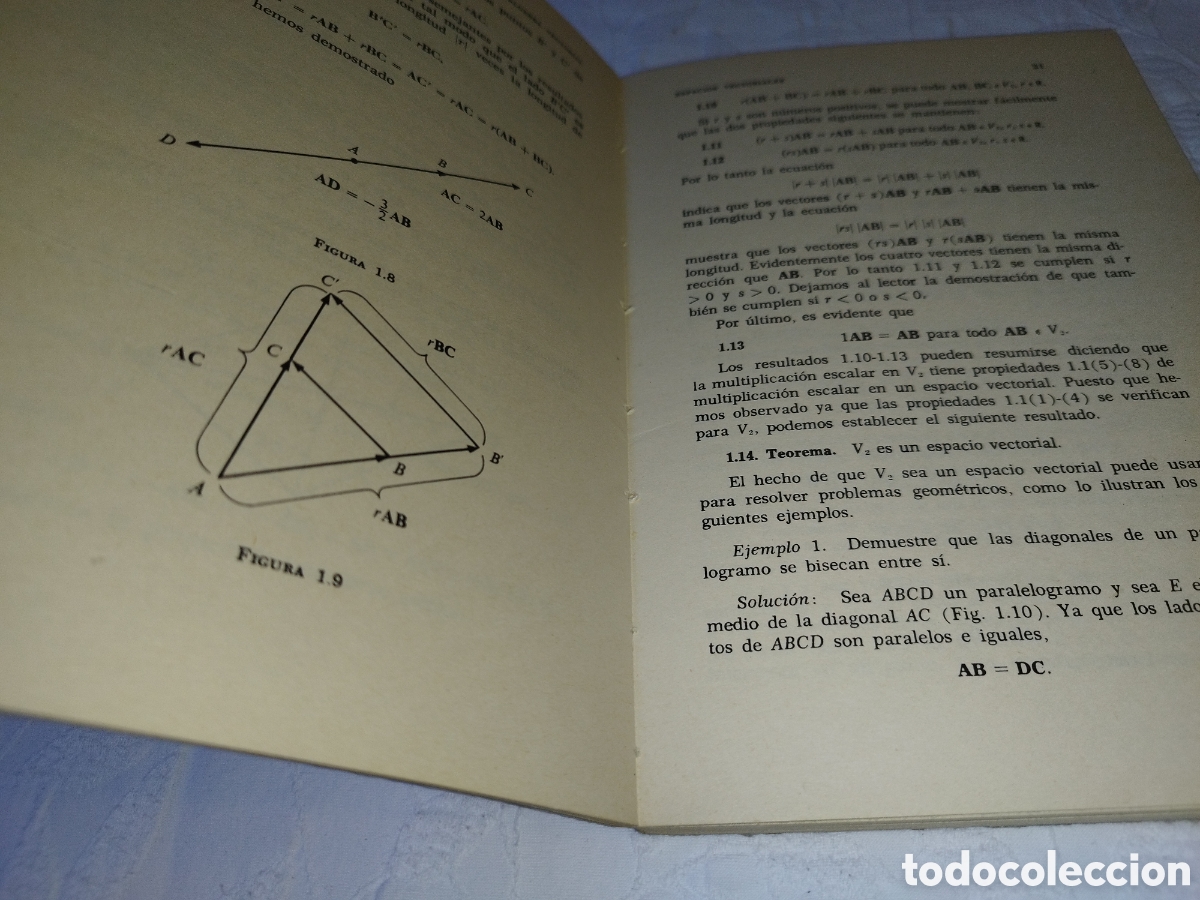 Libros de segunda mano de ciencias: RICHARD E. JOHNSON: ALGEBRA VECTORIAL. C. E. C. S. A. 1969 PRIMERA EDICION. MEXICO - Foto 5