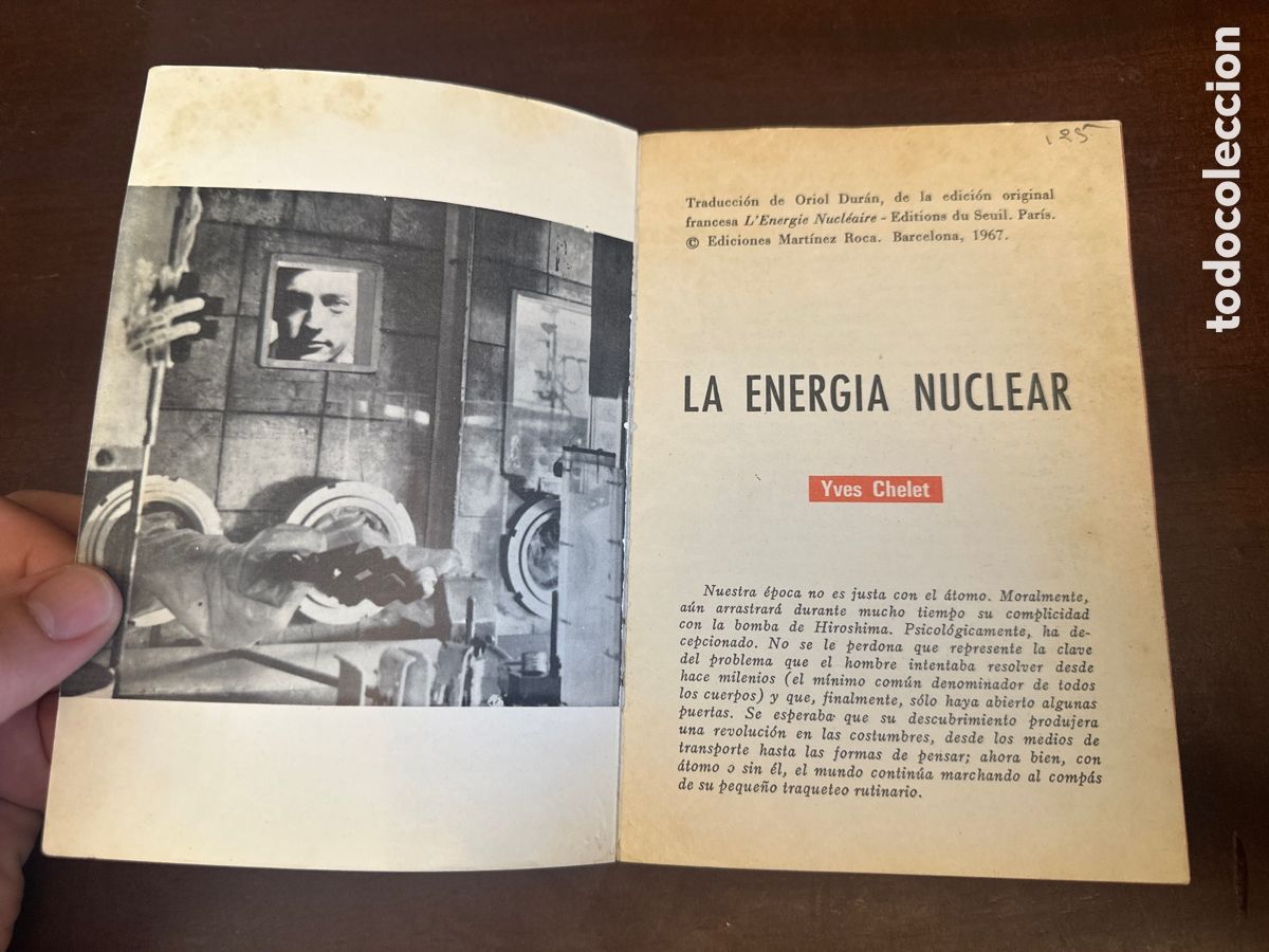 Libros de segunda mano de ciencias: LA ENERG&Iacute;A NUCLEAR / YVES CHELET - Foto 2
