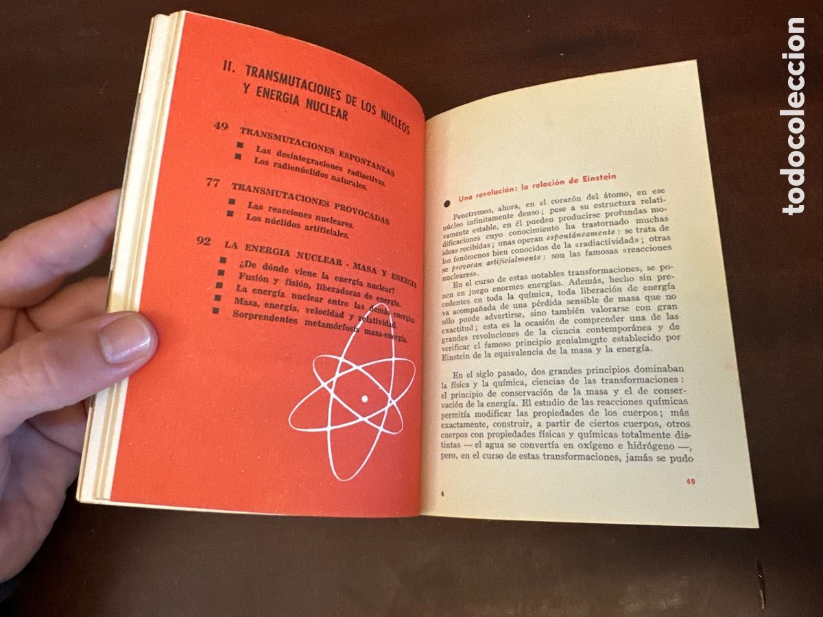 Libros de segunda mano de ciencias: LA ENERG&Iacute;A NUCLEAR / YVES CHELET - Foto 4