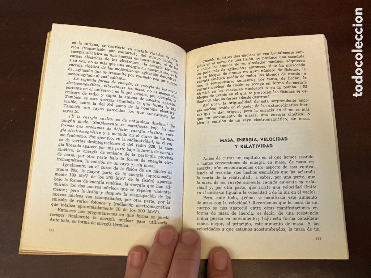 Libros de segunda mano de ciencias: LA ENERG&Iacute;A NUCLEAR / YVES CHELET - Foto 5