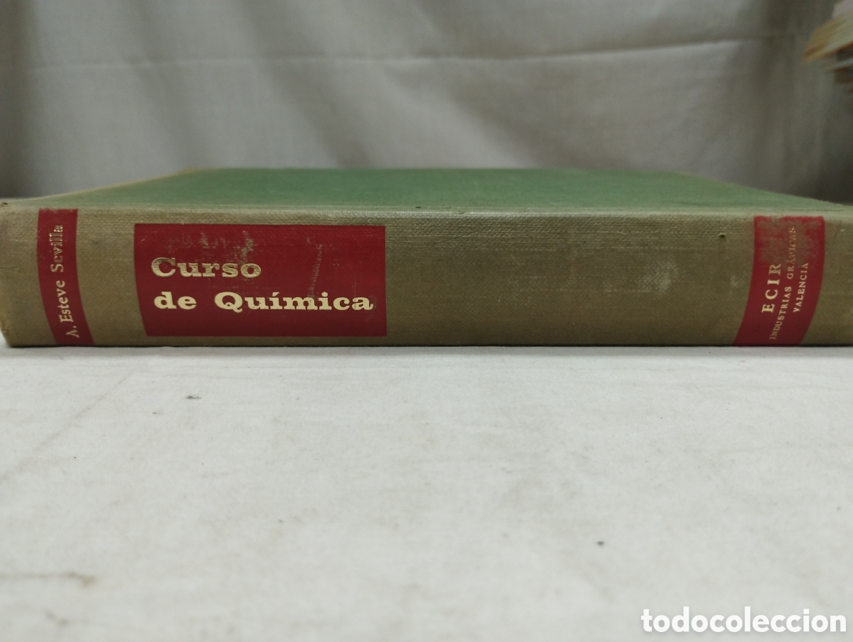 Libros de segunda mano de ciencias: Curso de qu&iacute;mica. Alfonso Esteve, 1970 - Foto 3
