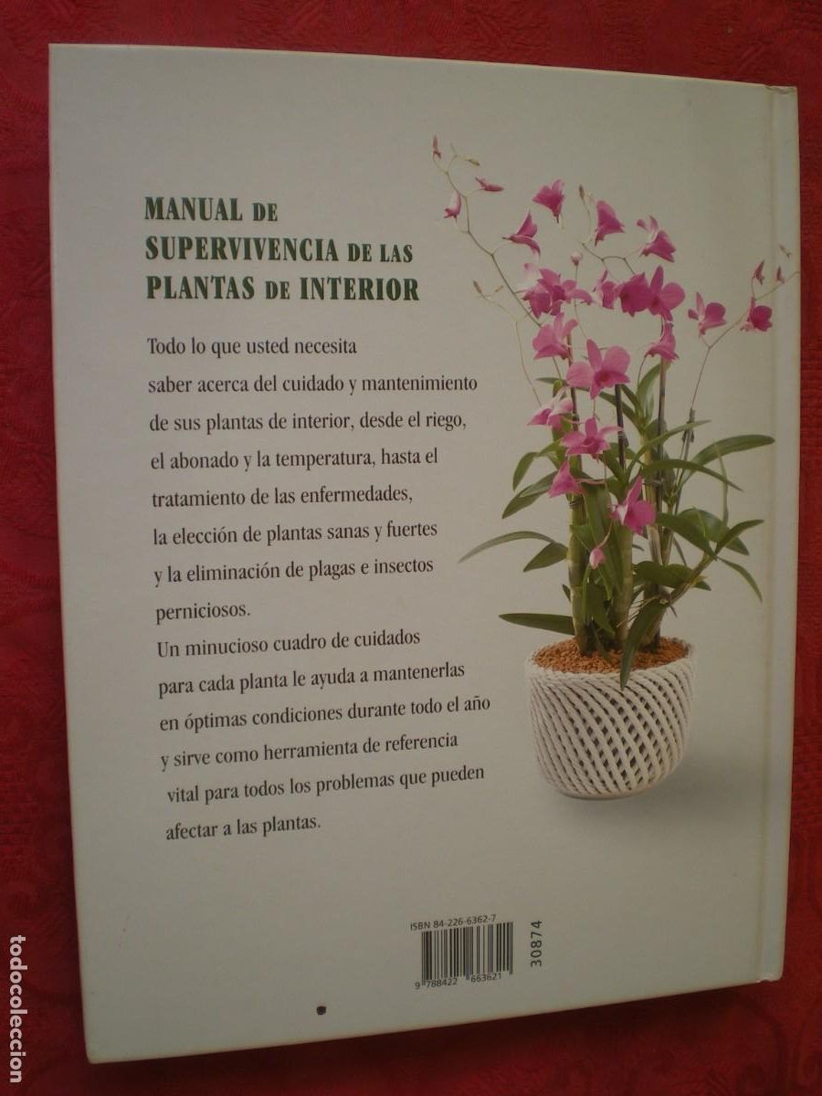 Libros de segunda mano: MANUAL DE SUPERVIVENCIA DE LAS PLANTAS DE INTERIOR. C&Iacute;RCULO DE LECTORES. - Foto 6