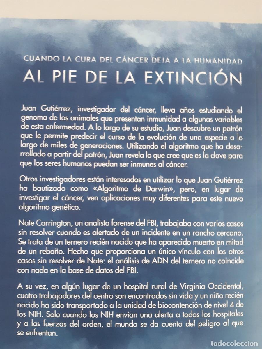 Libros de segunda mano: El Algoritmo de Darwin, de M.A. Rothman. Ed. Samarcanda 2022 - Foto 2