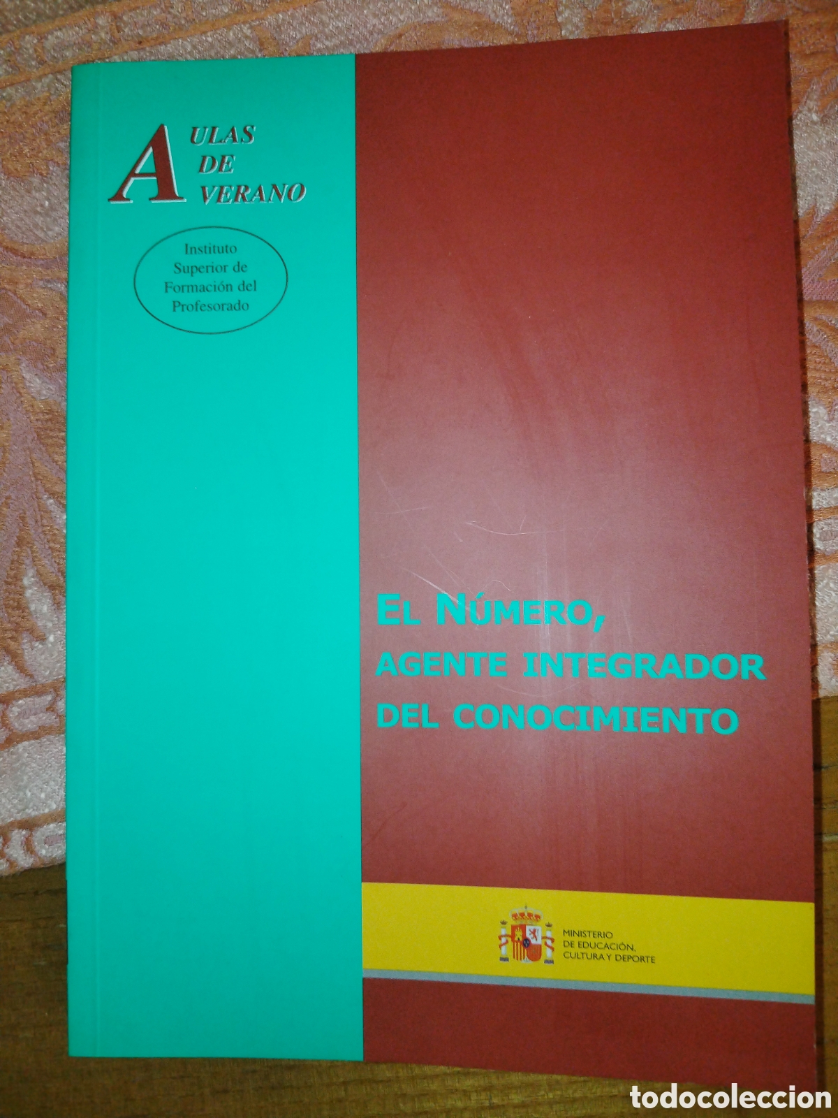 Libros de segunda mano de ciencias: El n&uacute;mero, agente integrador del conocimiento. - Foto 1