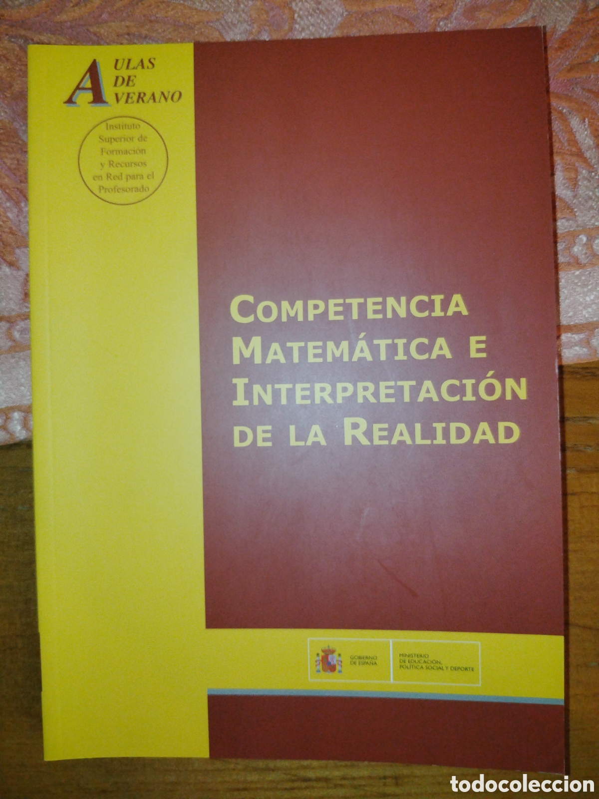 Libros de segunda mano de ciencias: Competencia matem&aacute;tica e interpretaci&oacute;n de la realidad - Foto 1