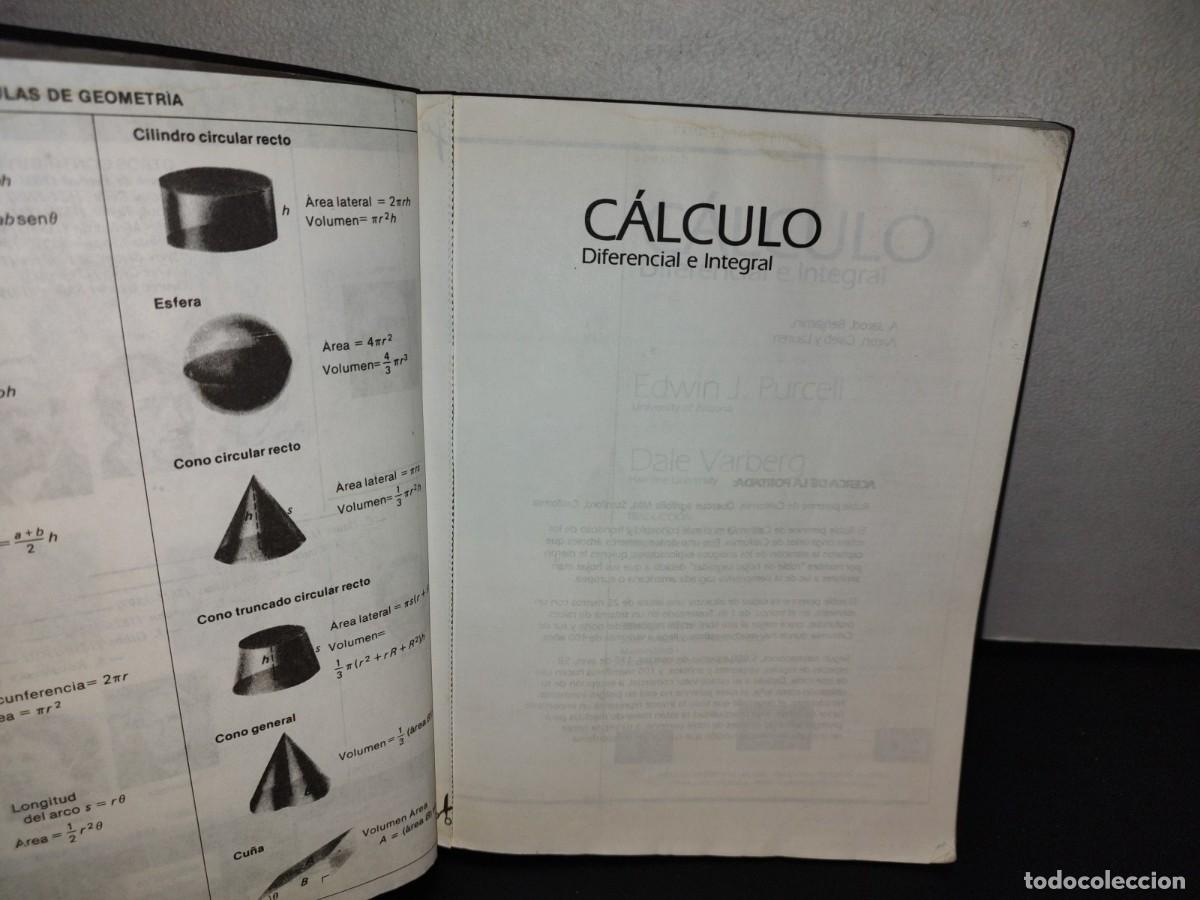 Libros de segunda mano de ciencias: 158- C&Aacute;LCULO DIFERENCIAL E INTEGRAL - PURCELL, VARBERG - Foto 5