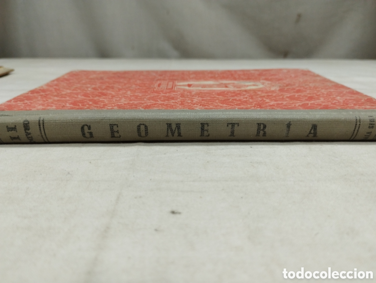 Libros de segunda mano de ciencias: Geometr&iacute;a. Segundo grado. Editorial Luis Vives, 1950 - Foto 3
