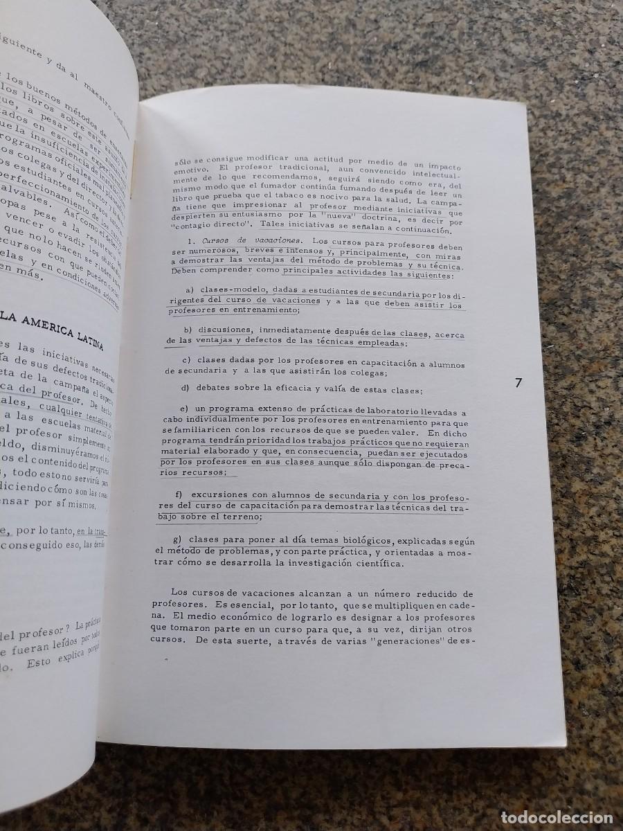 Libros de segunda mano: PRINCIPIOS BASICOS PARA LA ENSE&Ntilde;AZA DE LA BIOLOGIA -- - Foto 3