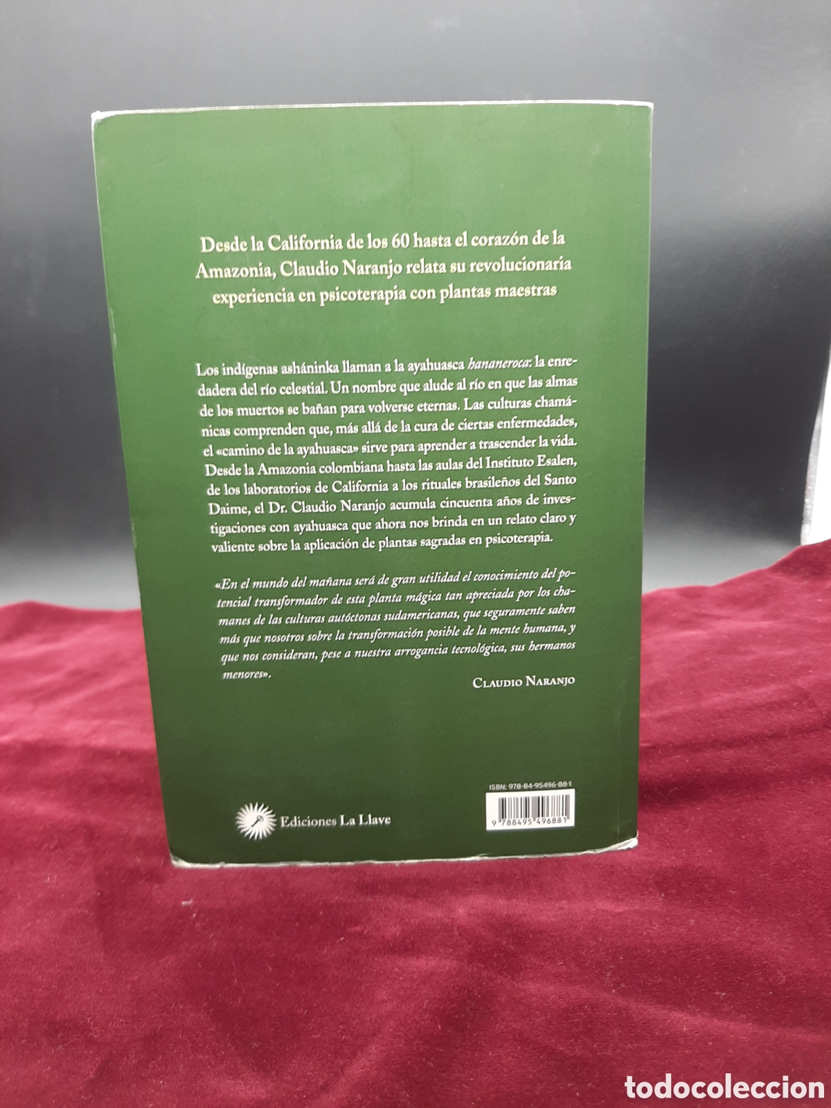 Libros de segunda mano: Ayahuasca. Claudio Naranjo. - Foto 2