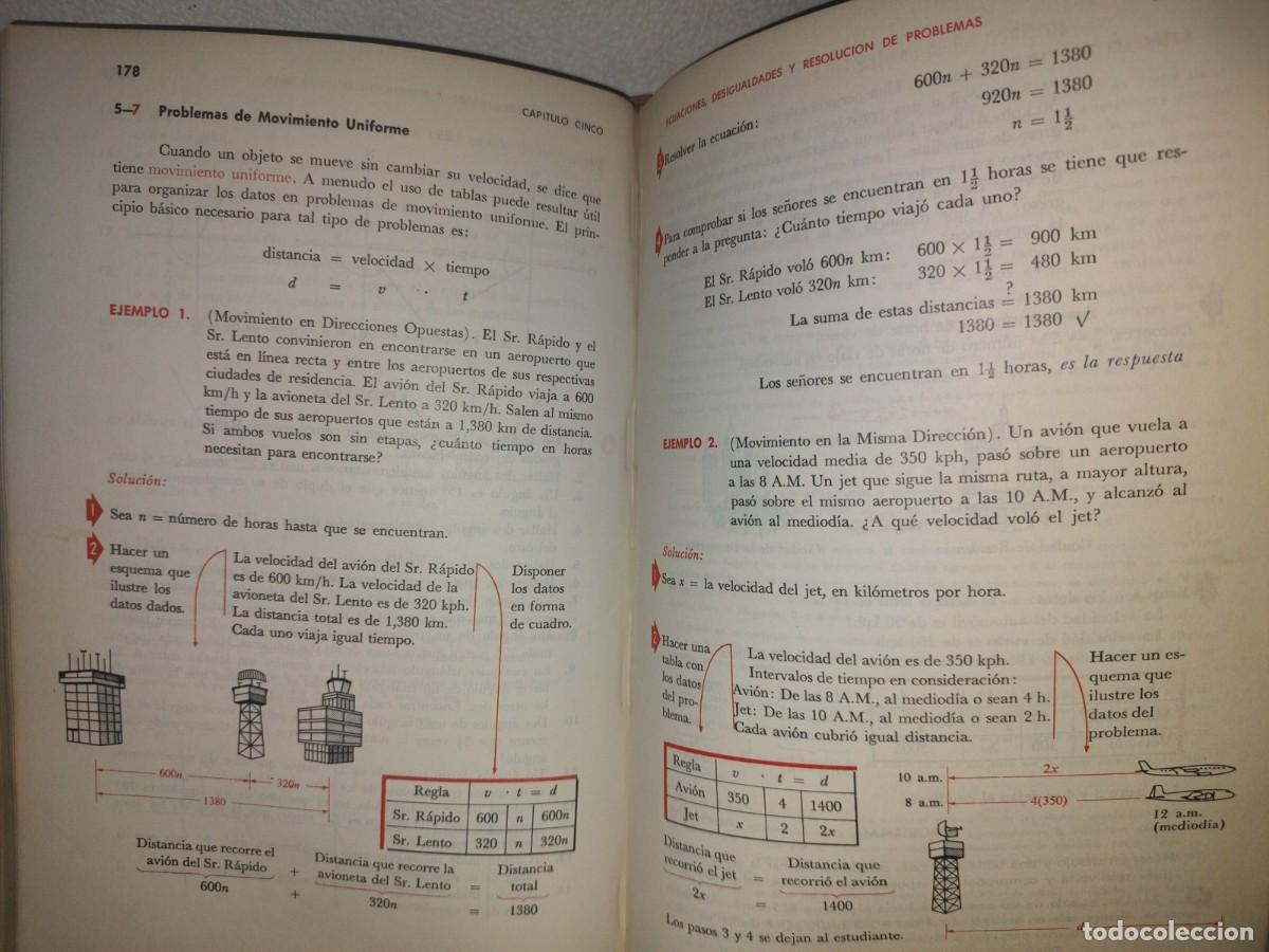 Libros de segunda mano de ciencias: 157- &Aacute;LGEBRA MODERNA. ESTRUCTURA Y M&Eacute;TODO. LIBRO 1. DOLCIANI, BERMAN, FREILICH - 1965 - Foto 14