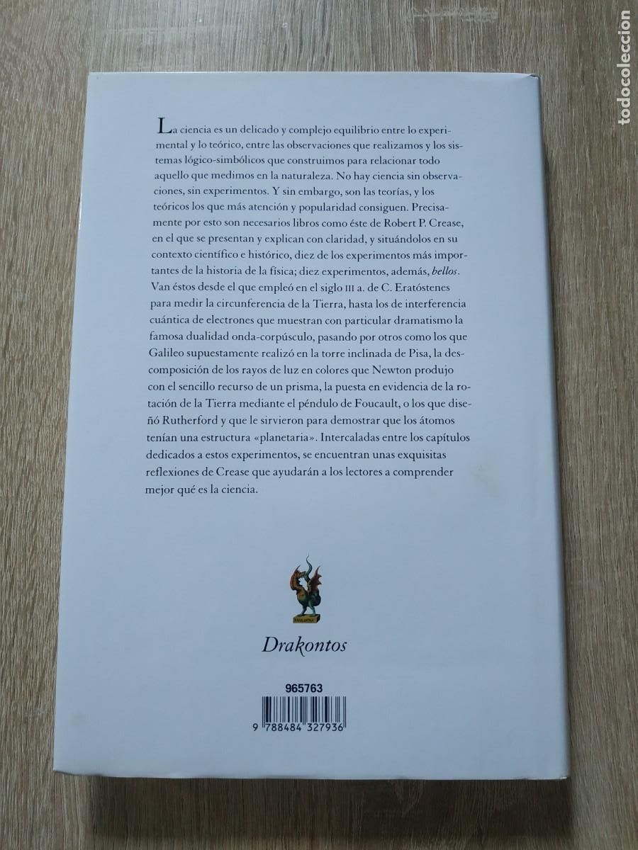 Libros de segunda mano de ciencias: El prisma y el p&eacute;ndulo - Robert P. Crease. Cr&iacute;tica - Foto 2