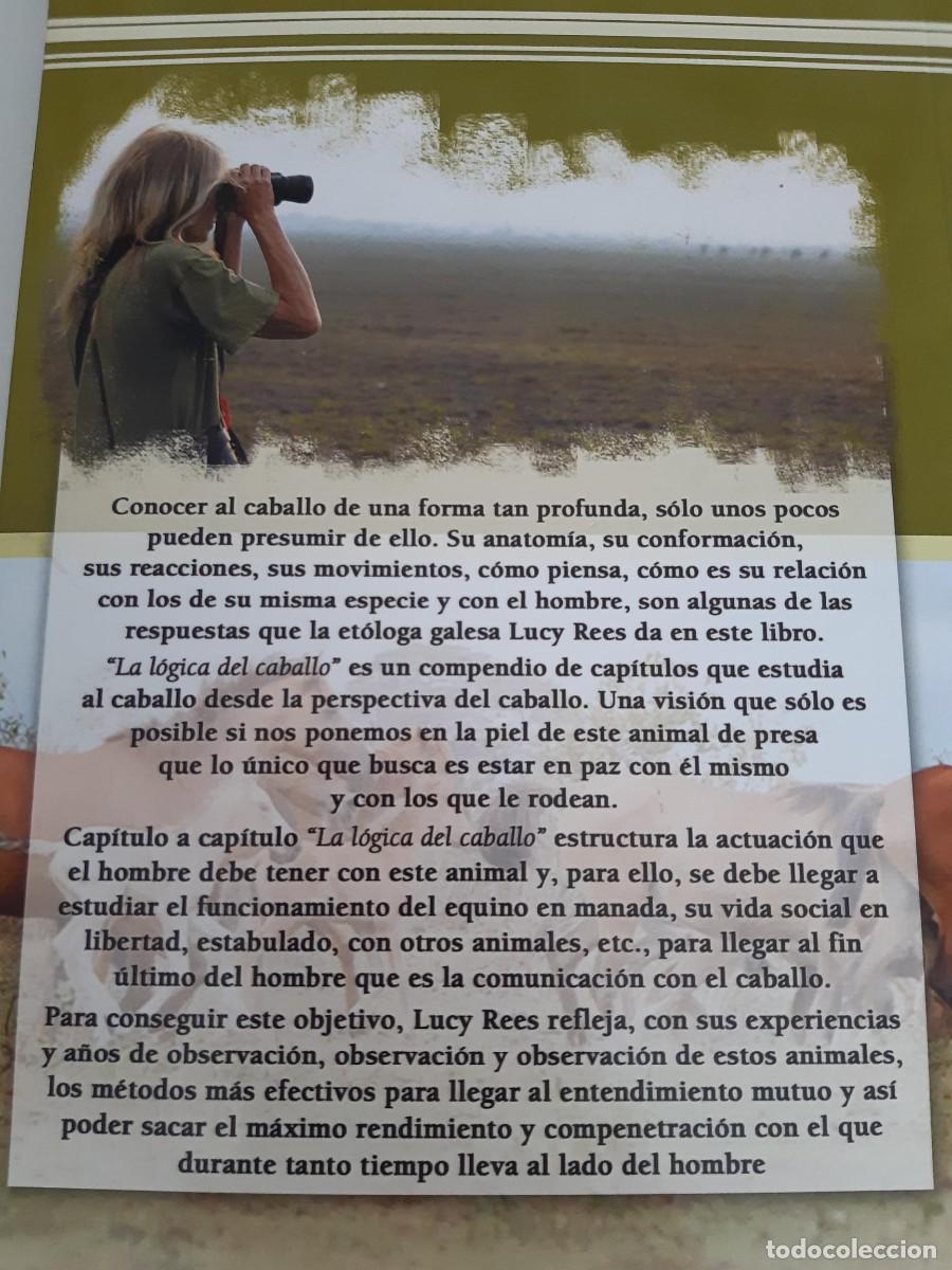 Libros de segunda mano: L&Oacute;GICA DEL CABALLO, LA - Rees, Lucy equitaci&oacute;n - Foto 3