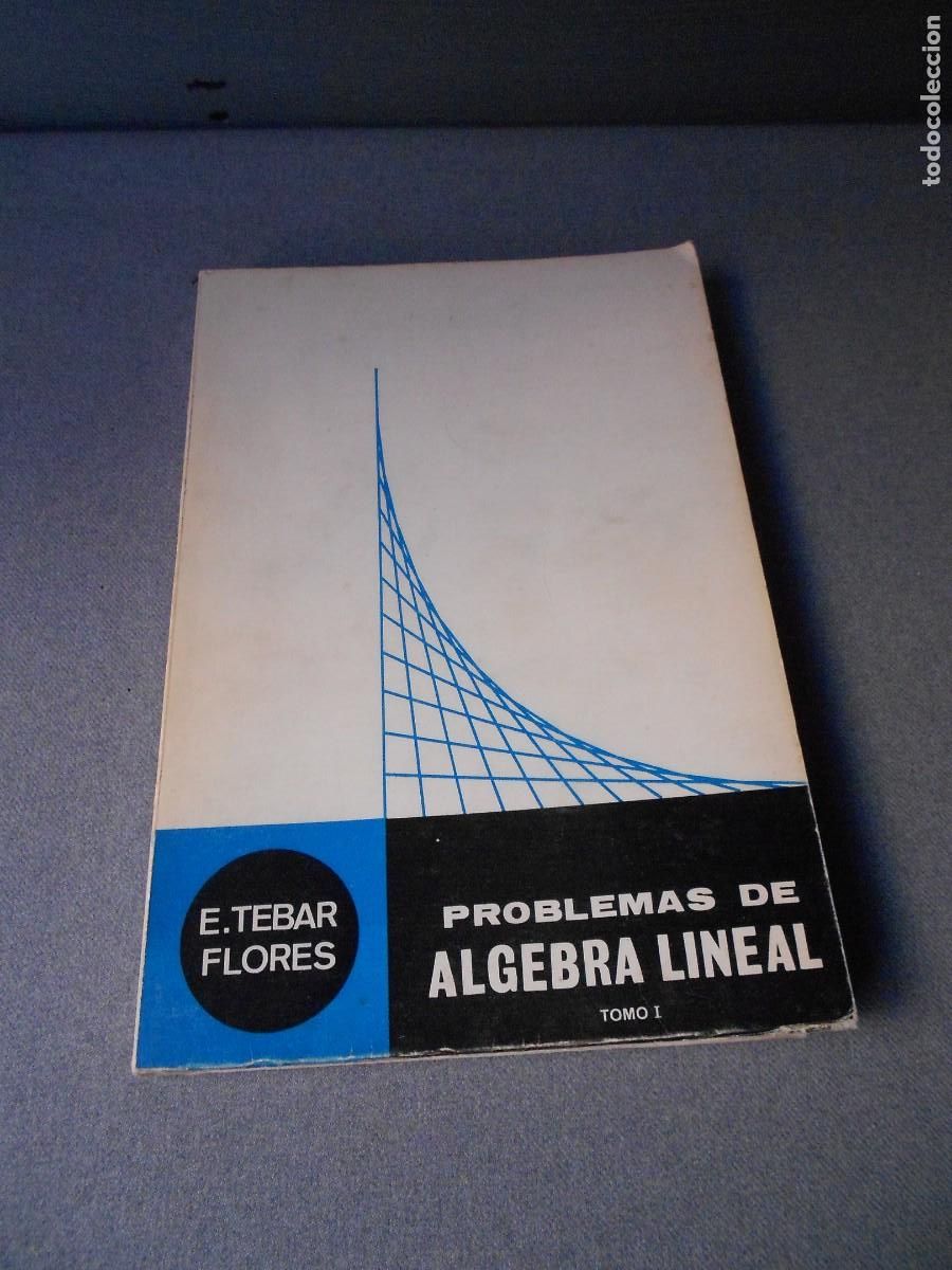 Libros de segunda mano de ciencias: PROBLEMAS DE ALGEBRA LINEAL. - Foto 1